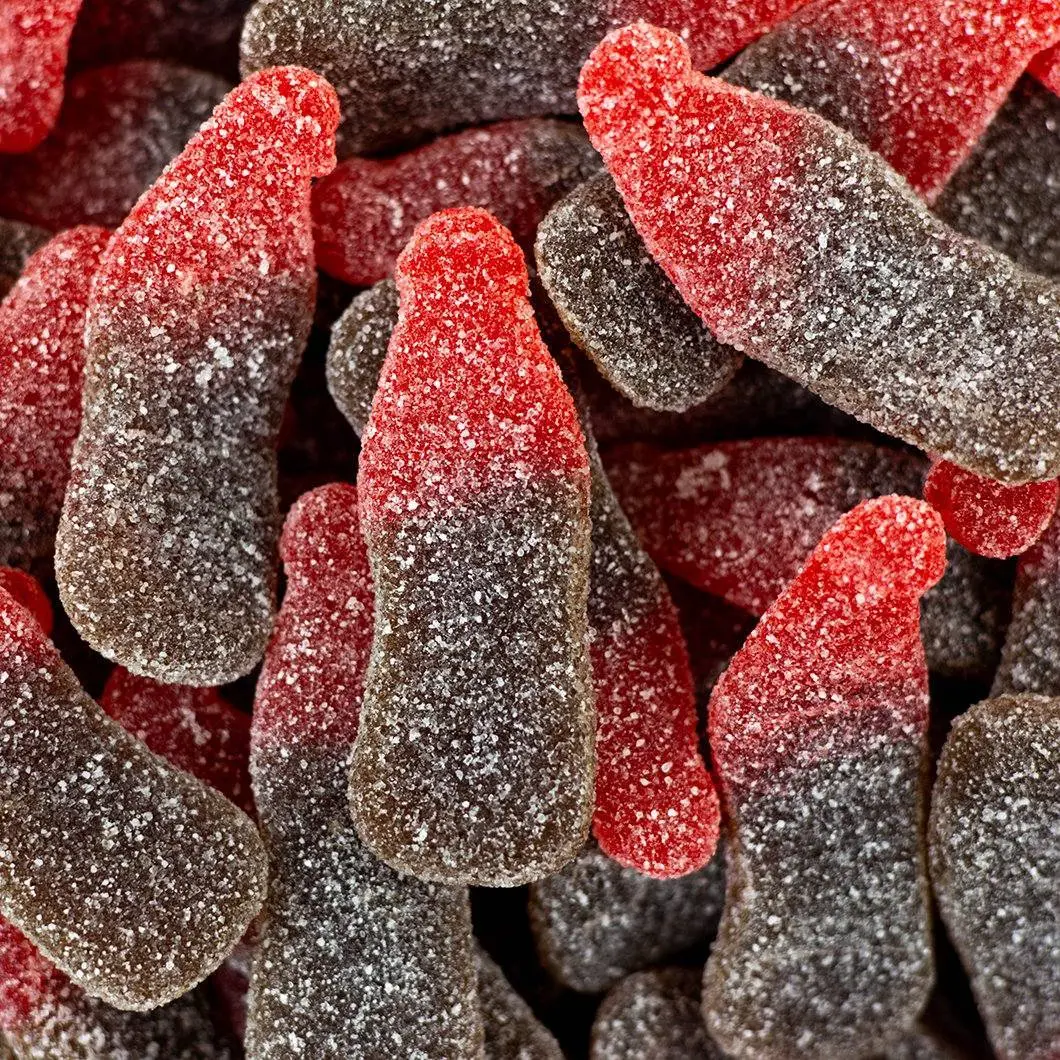Bouteilles cola-cherry · 100 g