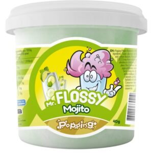 Barbe à papa Mr Flossy pétillante mojito · 40 g