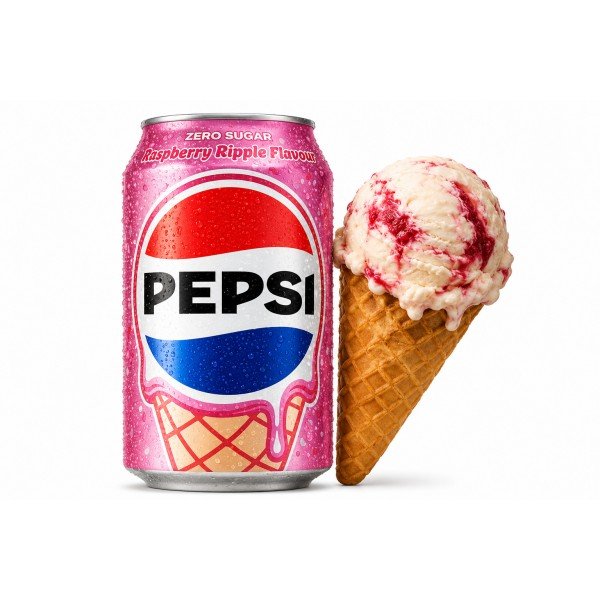Pepsi Raspberry Ripple Zero Sugar · 330 ml