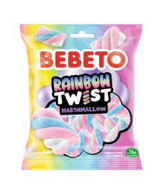 Guimauves Bebeto Rainbow Twist · 60 g
