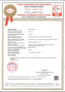 Certificat : Bonbons gélifiés Bebeto